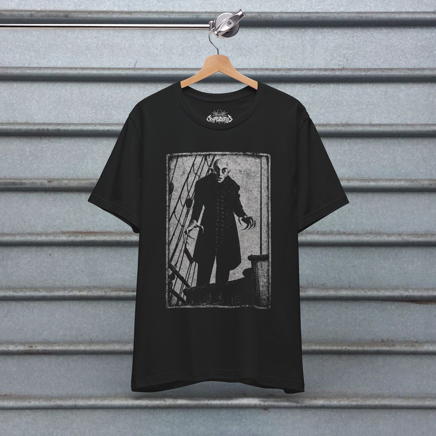 T-Shirt - Nosferatu Vampire Design | Horror, Ghosts & Paranormal | Unisex Shirt, Ladies Tee, Tank Top, Long Sleeve, Sweatshirt, Hoodie from Crypto Zoo Tees