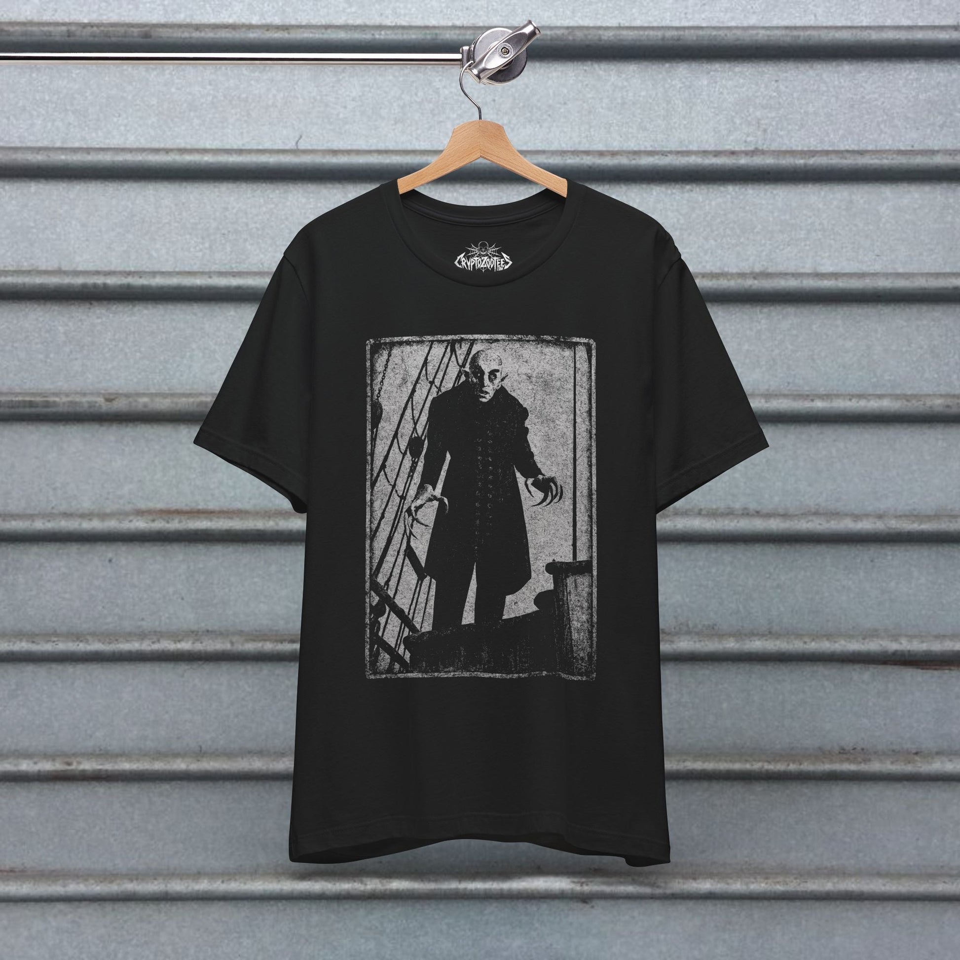 T-Shirt - Nosferatu Vampire Design | Horror, Ghosts & Paranormal | Unisex Shirt, Ladies Tee, Tank Top, Long Sleeve, Sweatshirt, Hoodie from Crypto Zoo Tees