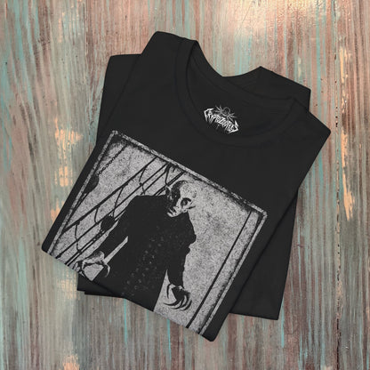 T-Shirt - Nosferatu Vampire Design | Horror, Ghosts & Paranormal | Unisex Shirt, Ladies Tee, Tank Top, Long Sleeve, Sweatshirt, Hoodie from Crypto Zoo Tees
