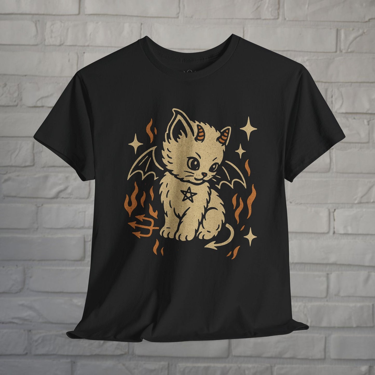 T-Shirt - Occult Cat Shirt | Unisex T-shirt | Cats, Halloween | Goth/Gothic from Crypto Zoo Tees
