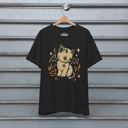 T-Shirt - Occult Cat Shirt | Unisex T-shirt | Cats, Halloween | Goth/Gothic | Pullover Hoodie from Crypto Zoo Tees