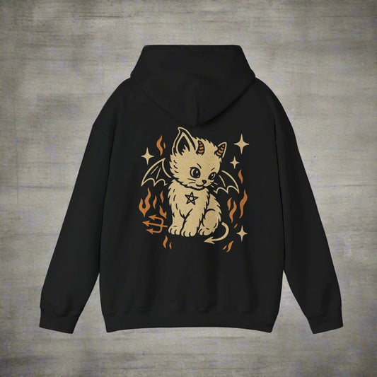 T-Shirt - Occult Cat Shirt | Unisex T-shirt | Cats, Halloween | Goth/Gothic | Pullover Hoodie from Crypto Zoo Tees