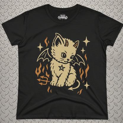 T-Shirt - Occult Cat Shirt | Unisex T-shirt | Cats, Halloween | Goth/Gothic | Pullover Hoodie from Crypto Zoo Tees