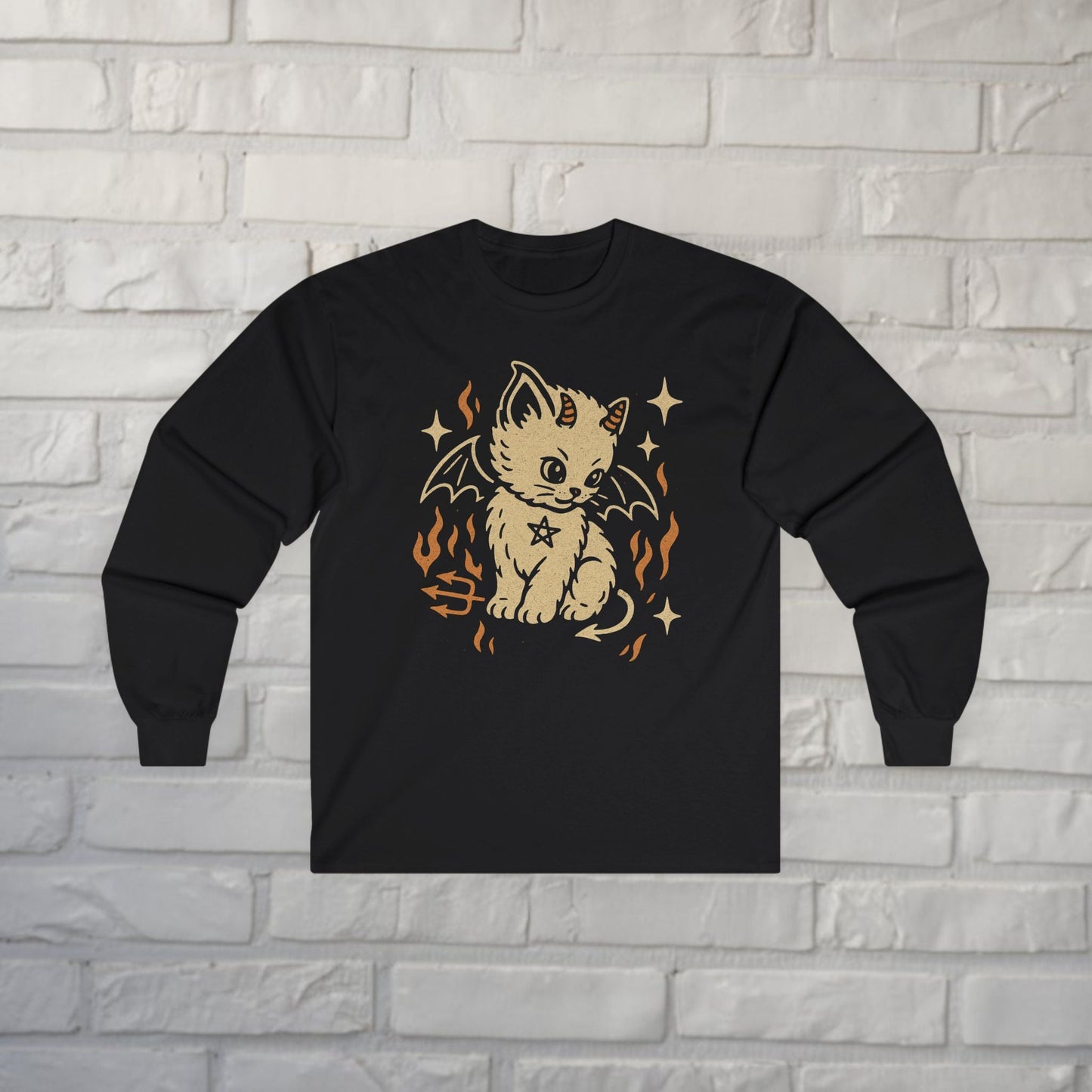 T-Shirt - Occult Cat Shirt | Unisex T-shirt | Cats, Halloween | Goth/Gothic | Unisex T-Shirt from Crypto Zoo Tees