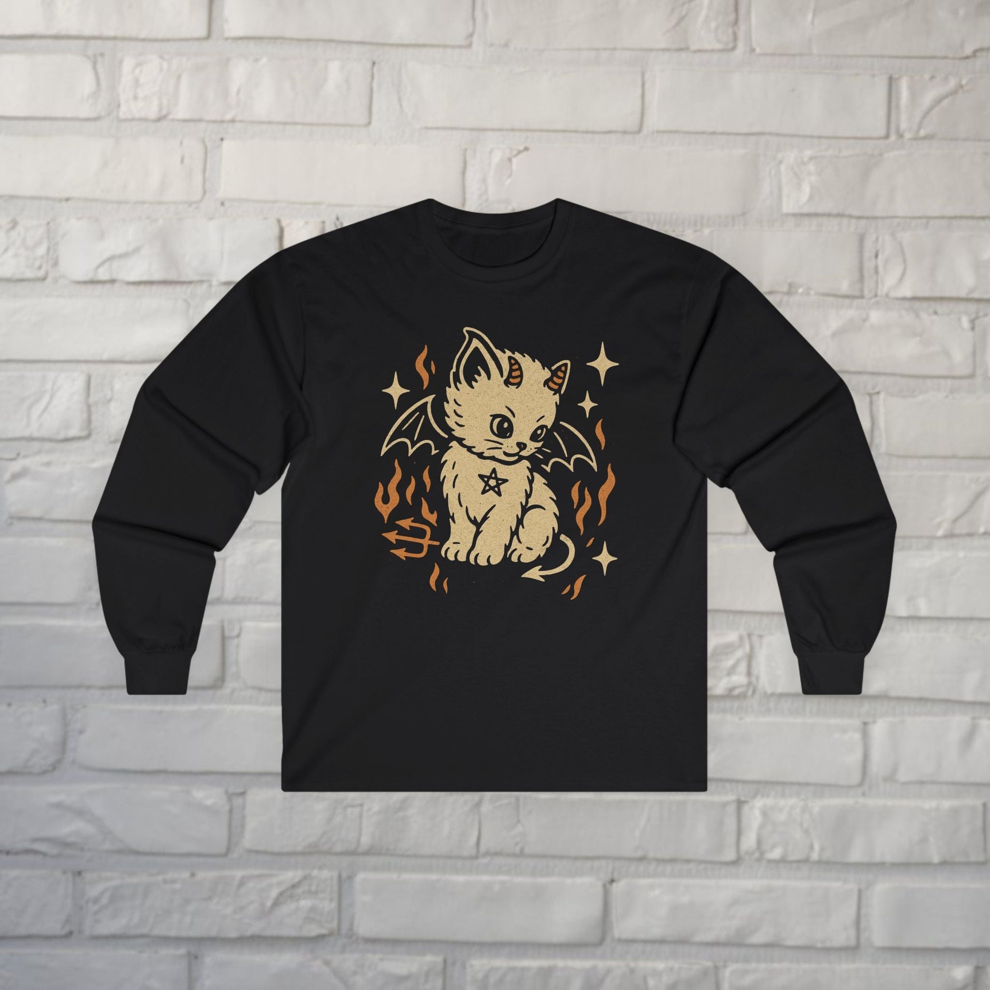 T-Shirt - Occult Cat Shirt | Unisex T-shirt | Cats, Halloween | Goth/Gothic | Unisex T-Shirt from Crypto Zoo Tees