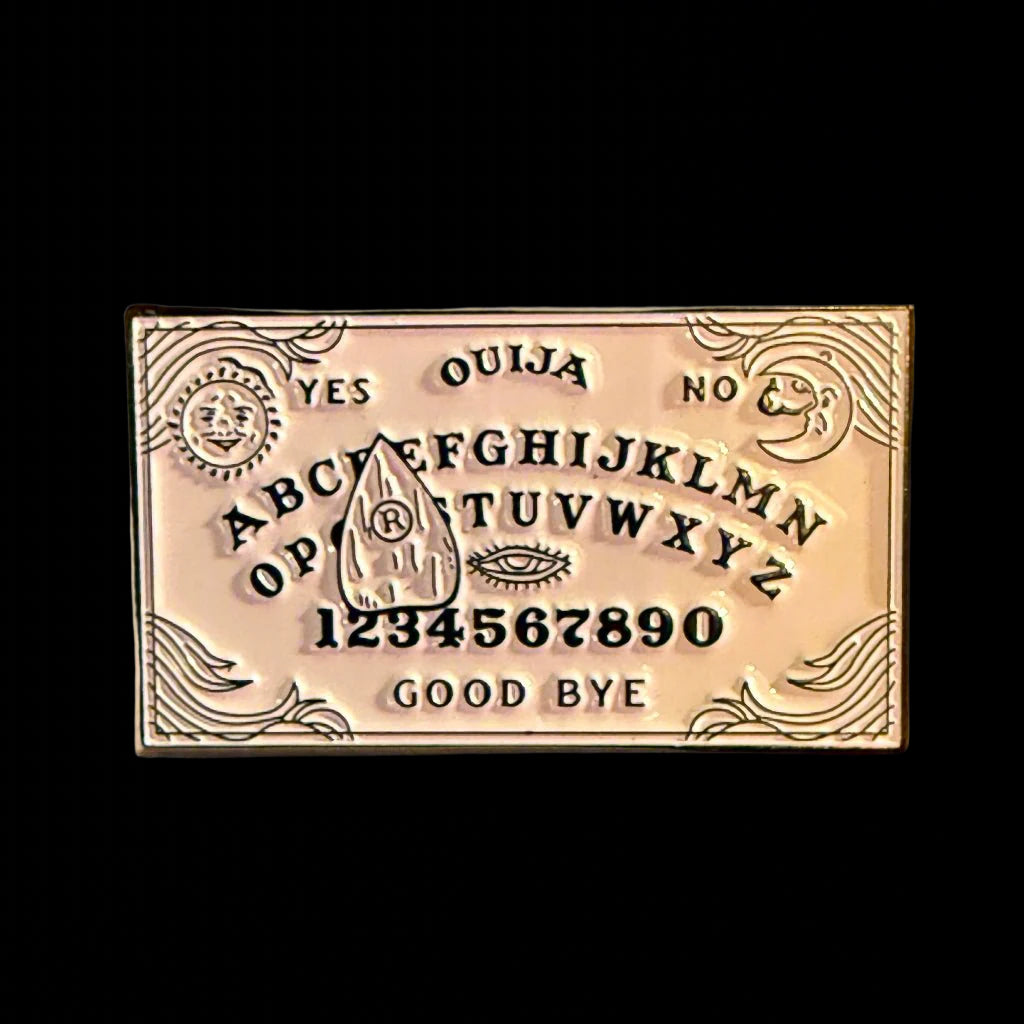  - Ouija Board Pinback Button | Pinback Button | Spiritual | Horror | Goth/Gothic from Crypto Zoo Tees