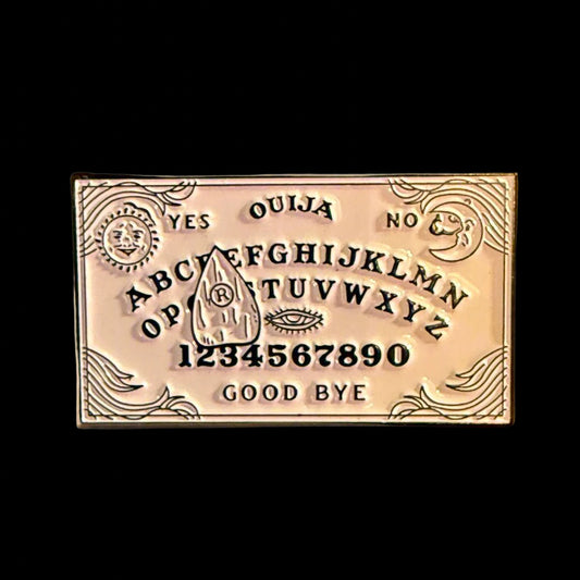  - Ouija Board Pinback Button | Pinback Button | Spiritual | Horror | Goth/Gothic from Crypto Zoo Tees
