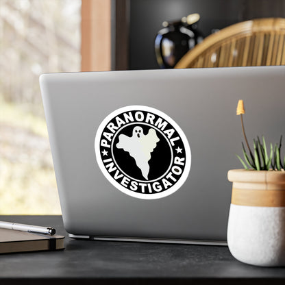 Paper products - Paranormal Investigator Sticker | Ghosts & Paranormal | Goth/Gothic from SHIRT MONSTERS