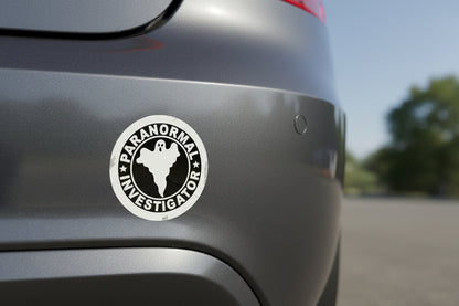 Paper products - Paranormal Investigator Sticker | Ghosts & Paranormal | Goth/Gothic from SHIRT MONSTERS