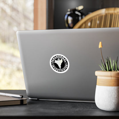 Paper products - Paranormal Investigator Sticker | Ghosts & Paranormal | Goth/Gothic from SHIRT MONSTERS