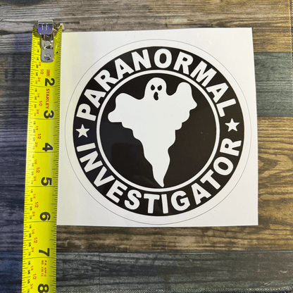  - Paranormal Investigator | Sticker/Vinyl Decal | Ghosts & Paranormal | Goth from Crypto Zoo Tees