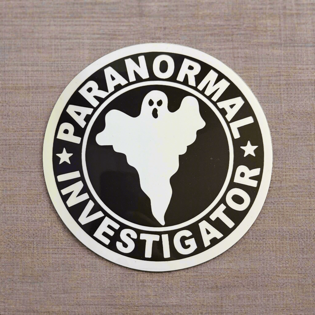  - Paranormal Investigator | Sticker/Vinyl Decal | Ghosts & Paranormal | Goth from Crypto Zoo Tees