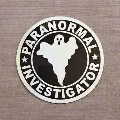  - Paranormal Investigator | Sticker/Vinyl Decal | Ghosts & Paranormal | Goth from Crypto Zoo Tees