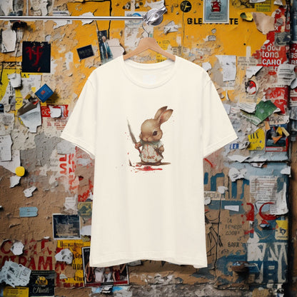 T-Shirt - Pastel Killer Devil Bunny | Bella + Canvas Unisex T-shirt | Variety of Colors Available! from Crypto Zoo Tees