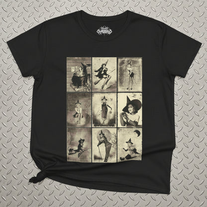 All Items - Pinup Witches | Halloween, Spiritual | Unisex Shirt, Ladies Tee, Tank Top, Long Sleeve, Sweatshirt, Hoodie from Crypto Zoo Tees