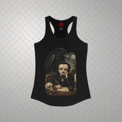 Tank Top - poe raven - Ladies Racerback Tank from SHIRT MONSTERS
