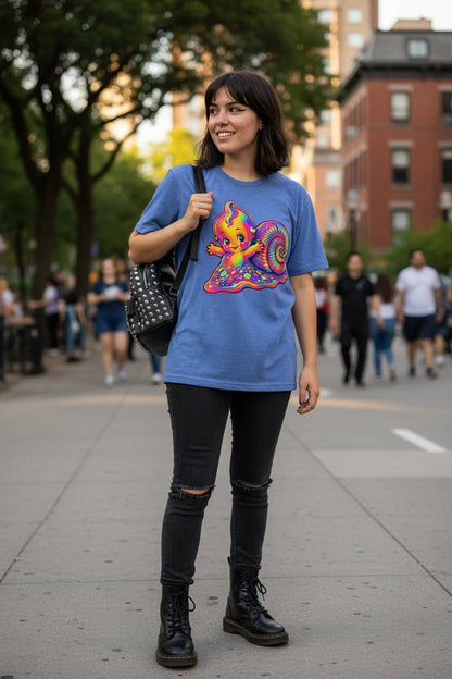 Hoodie - Psychedelic Snail Kewpie Baby Shirt | T-Shirt from SHIRT MONSTERS