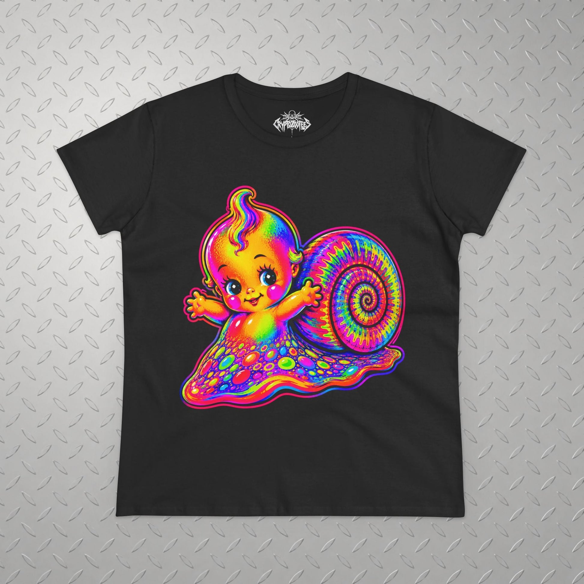 Hoodie - Psychedelic Snail Kewpie Baby Shirt | T-Shirt from SHIRT MONSTERS