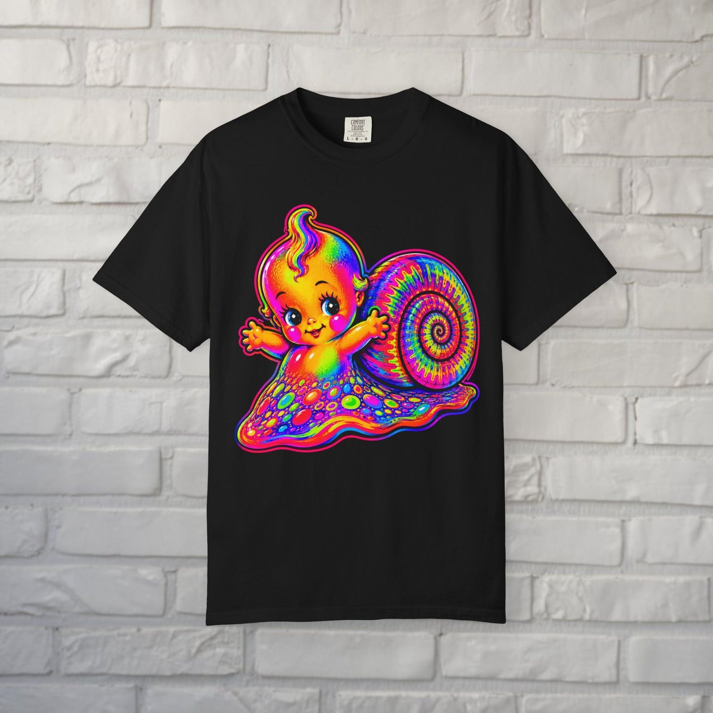 Hoodie - Psychedelic Snail Kewpie Baby Shirt | T-Shirt from SHIRT MONSTERS