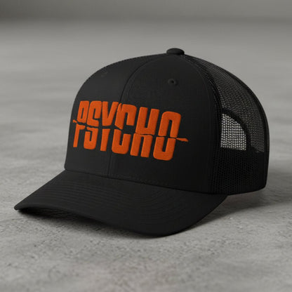 - Psycho Trucker Cap | Horror Hat | Horror, Retro & Vintage | Goth/Gothic from SHIRT MONSTERS