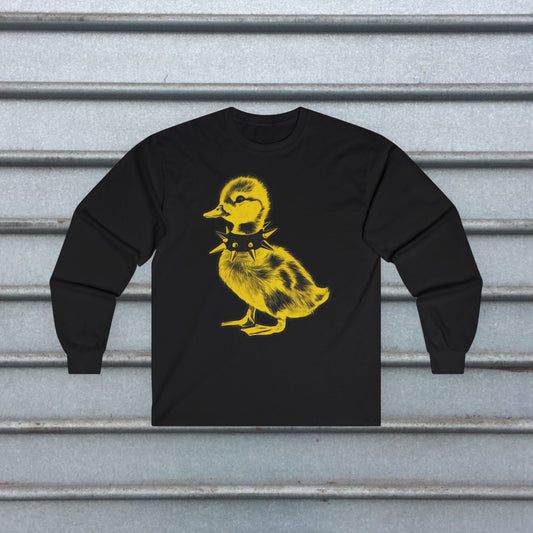 T-Shirt - Punk Duck Shirt | Animals, Funny | Unisex Shirt, Ladies Tee, Tank Top, Long Sleeve, Sweatshirt, Hoodie from Crypto Zoo Tees
