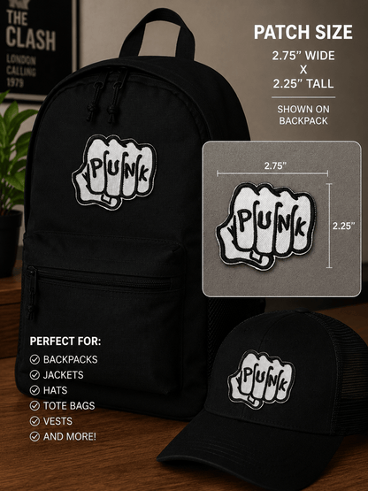 - Punk Fist Patch | Punk | Tattoo, Retro & Vintage | Iron On Patch from SHIRT MONSTERS