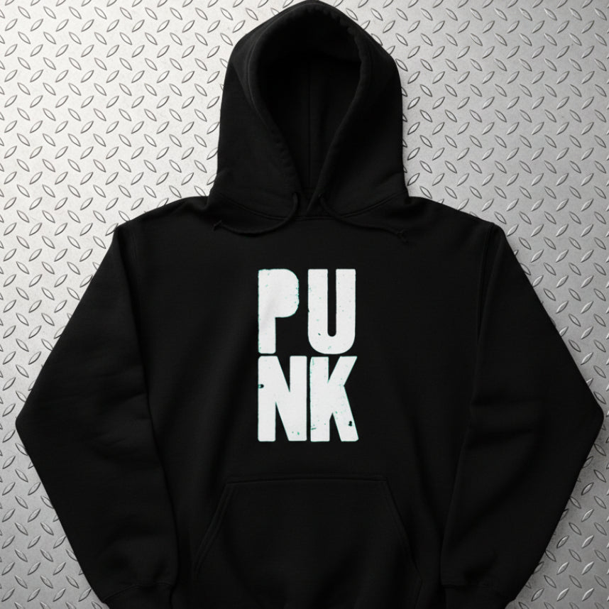 Hoodie - Punk Hoodie | Unisex Pullover Hoodie - Gildan | Music | Punk from SHIRT MONSTERS