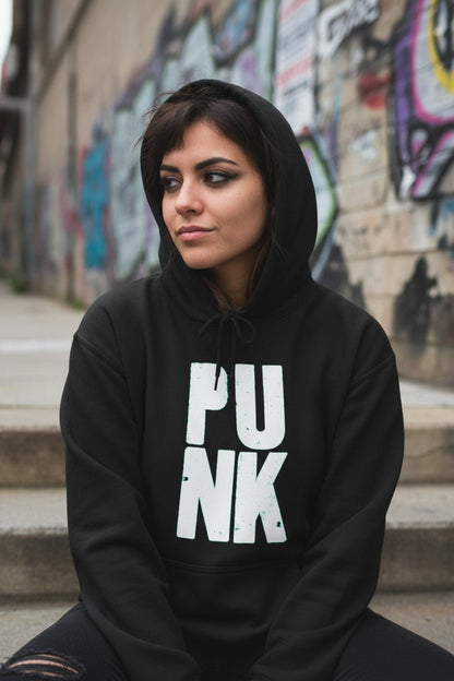 Hoodie - Punk Hoodie | Unisex Pullover Hoodie - Gildan | Music | Punk from SHIRT MONSTERS