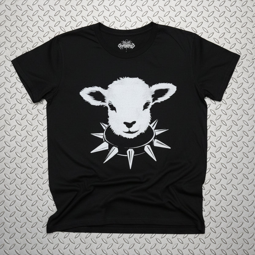 T-Shirt - Punk Rock Lamb Shirt | Animals, Funny | Ladies Tee - Gildan 5000L | Punk from SHIRT MONSTERS