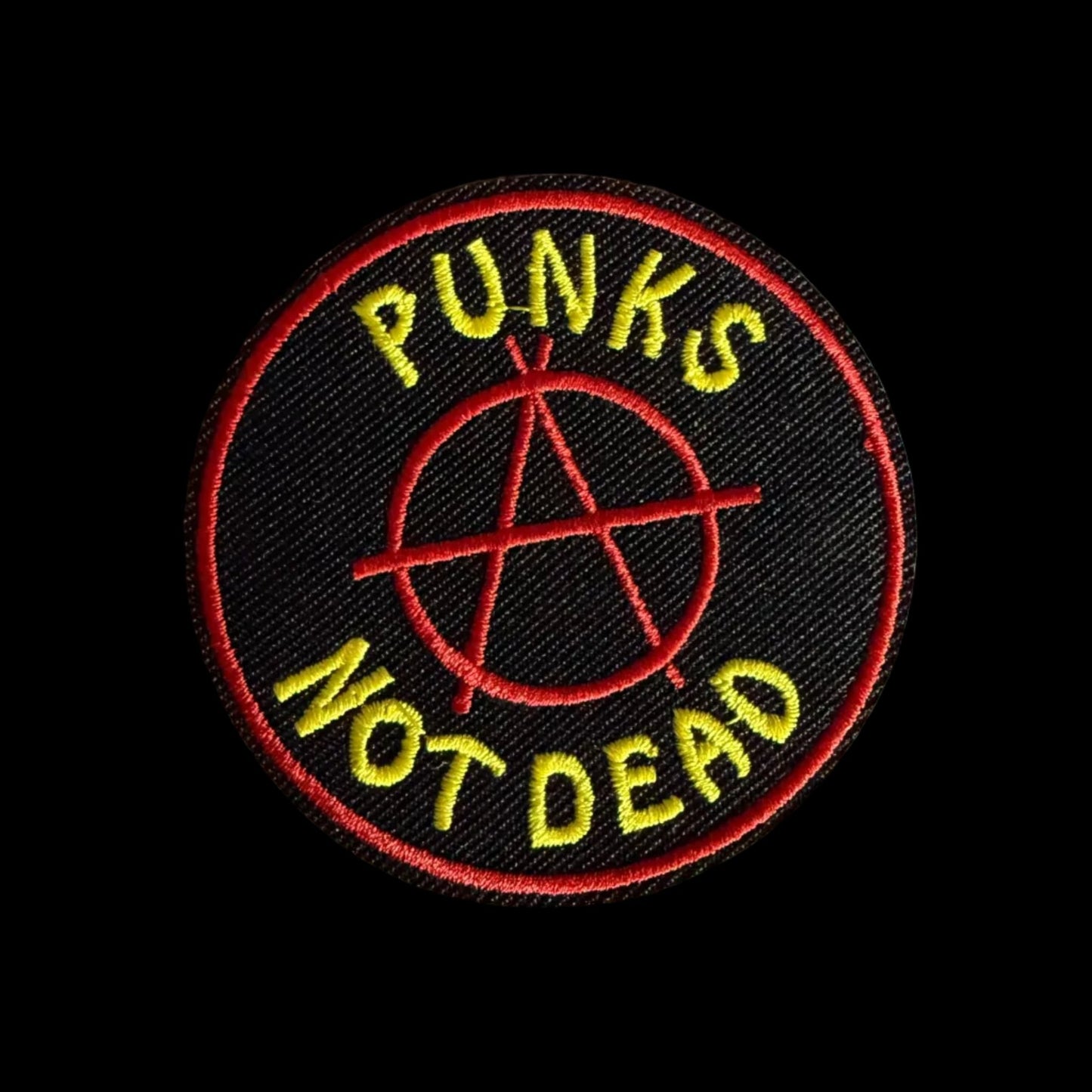 - Punks Not Dead Patch | Punk, Music | Embroidered Iron On Patch from SHIRT MONSTERS