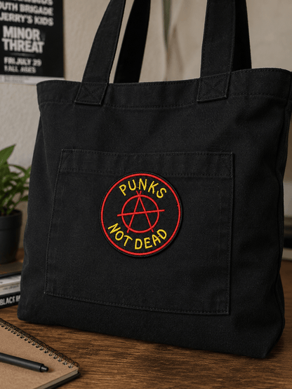 - Punks Not Dead Patch | Punk, Music | Embroidered Iron On Patch from SHIRT MONSTERS