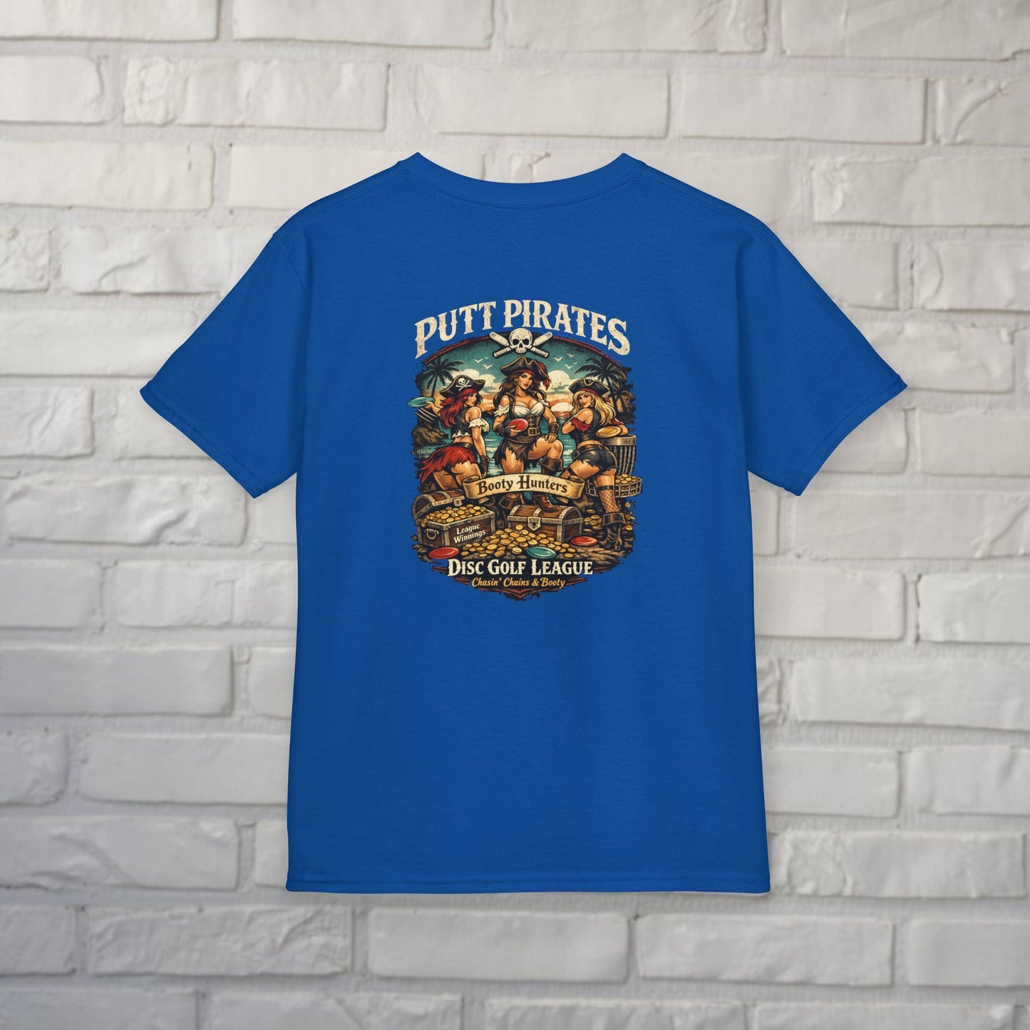 Kids clothes - Putt Pirates - Booty Hunter - Kids Tee CUSTOM from SHIRT MONSTERS