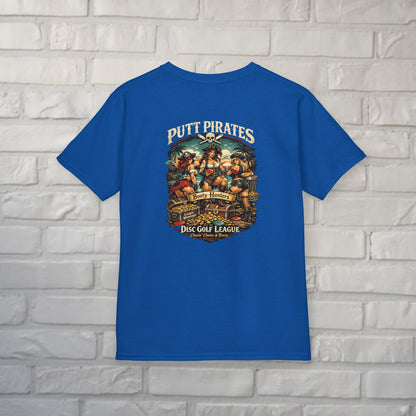 Kids clothes - Putt Pirates - Booty Hunter - Kids Tee CUSTOM from SHIRT MONSTERS