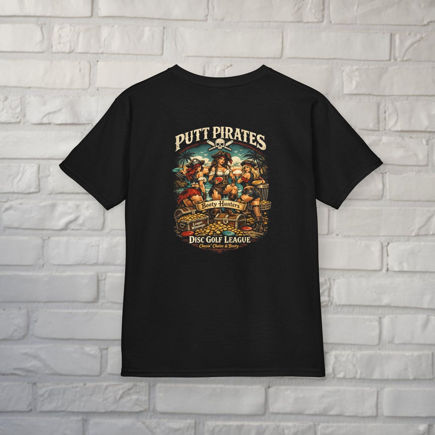 Kids clothes - Putt Pirates - Booty Hunter - Kids Tee CUSTOM from SHIRT MONSTERS