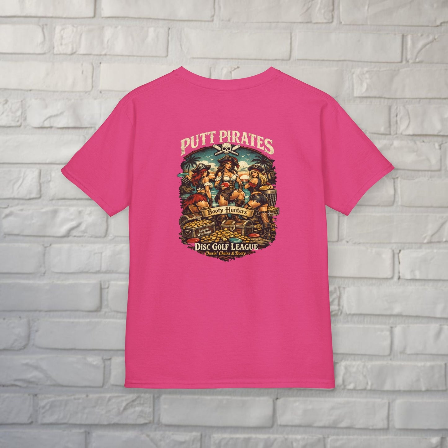 Kids clothes - Putt Pirates - Booty Hunter - Kids Tee CUSTOM from SHIRT MONSTERS