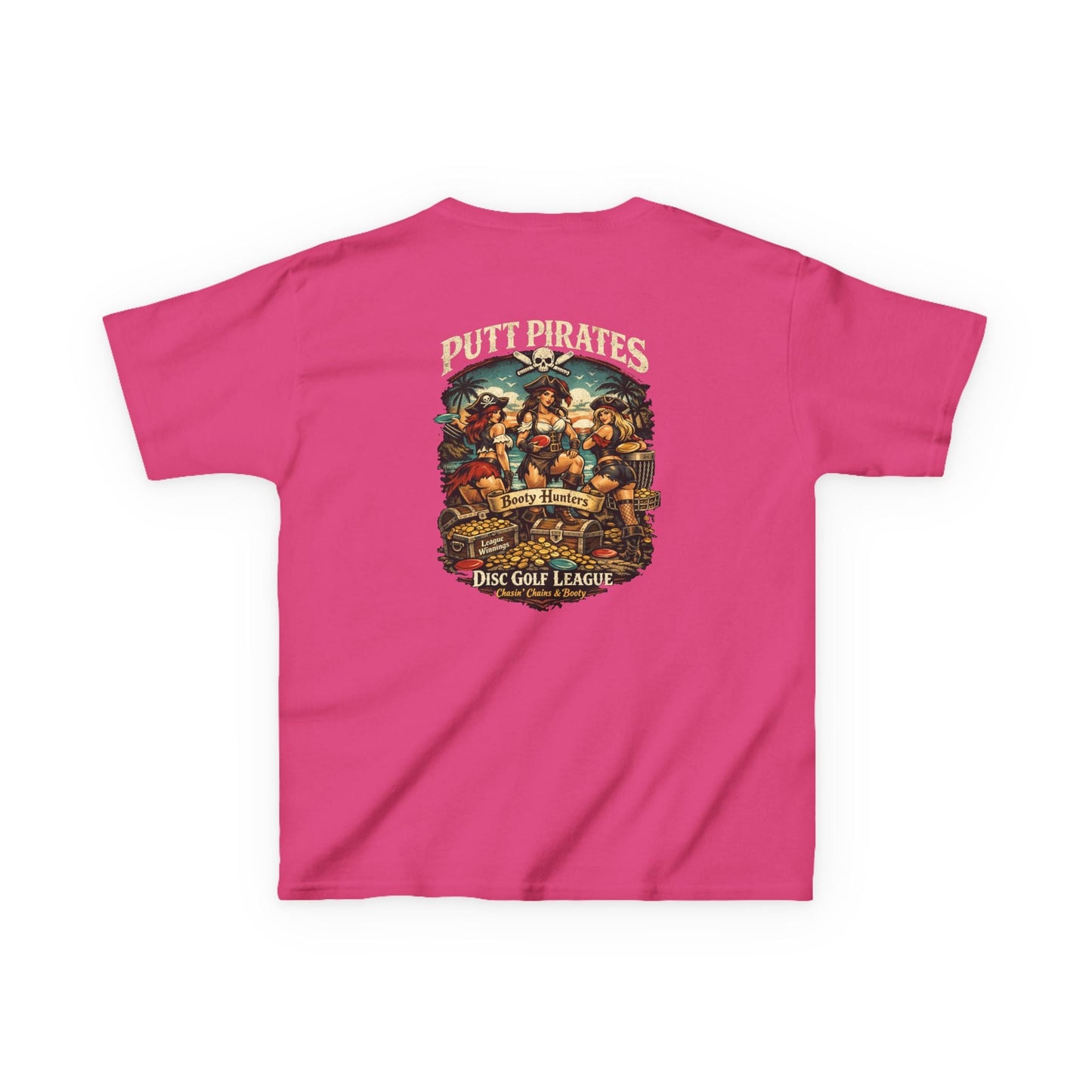 Kids clothes - Putt Pirates - Booty Hunter - Kids Tee CUSTOM from SHIRT MONSTERS