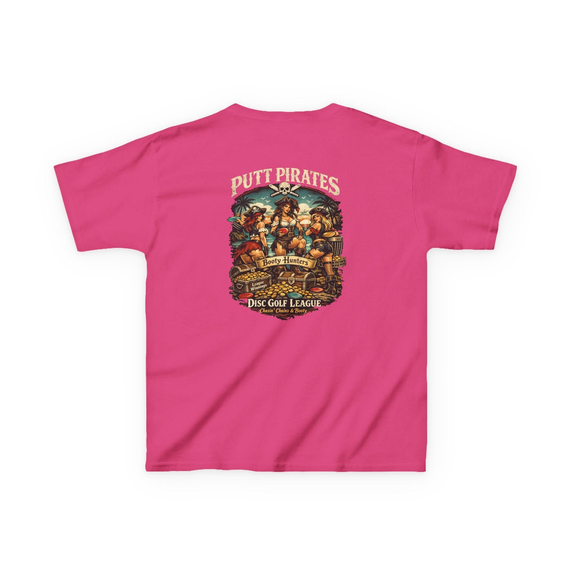 Kids clothes - Putt Pirates - Booty Hunter - Kids Tee CUSTOM from SHIRT MONSTERS