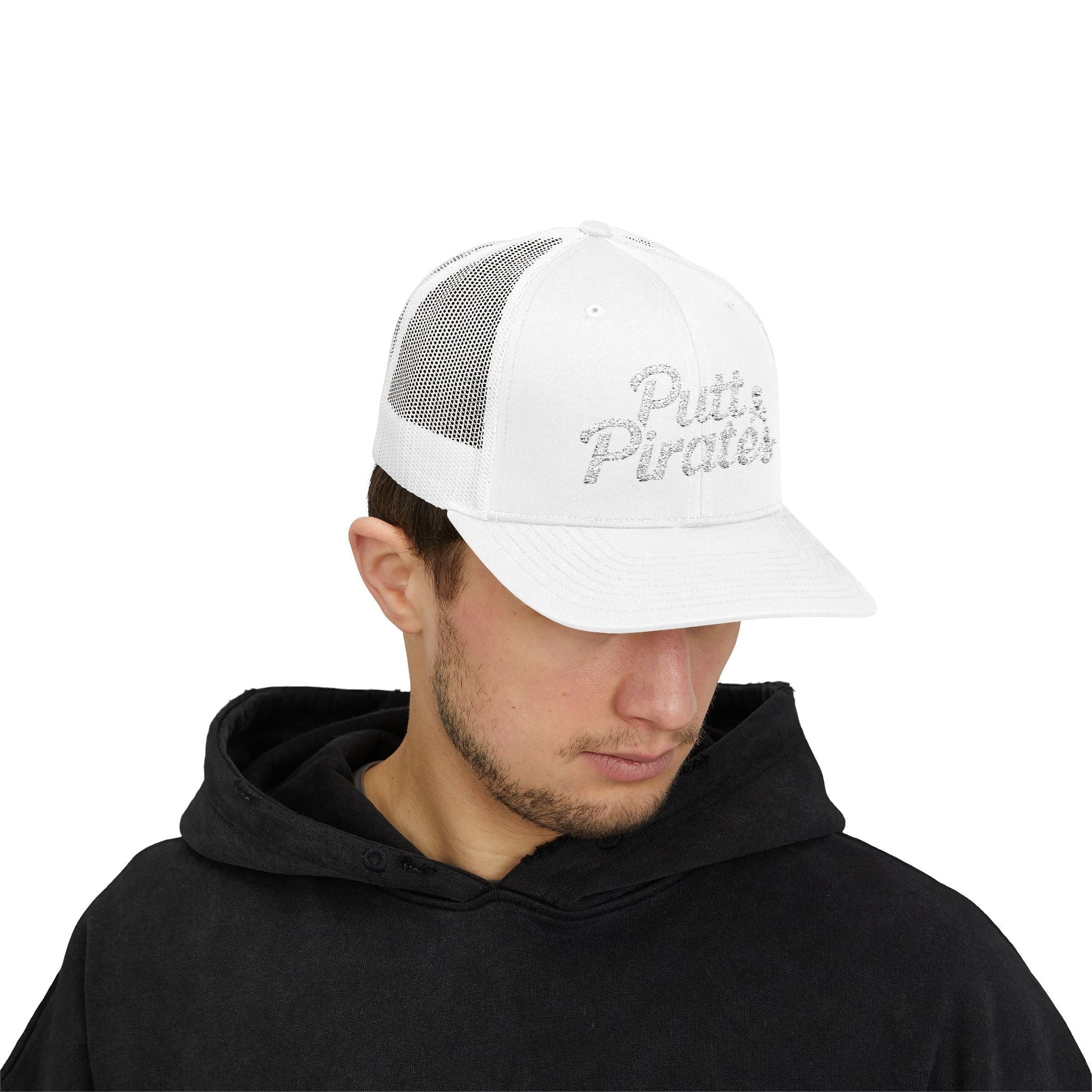 Hats - Putt Pirates Hat MANY COLORS | Embroidered Cap | Funny | Retro & Vintage from Crypto Zoo Tees