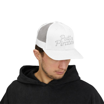 Hats - Putt Pirates Hat MANY COLORS | Embroidered Cap | Funny | Retro & Vintage from Crypto Zoo Tees