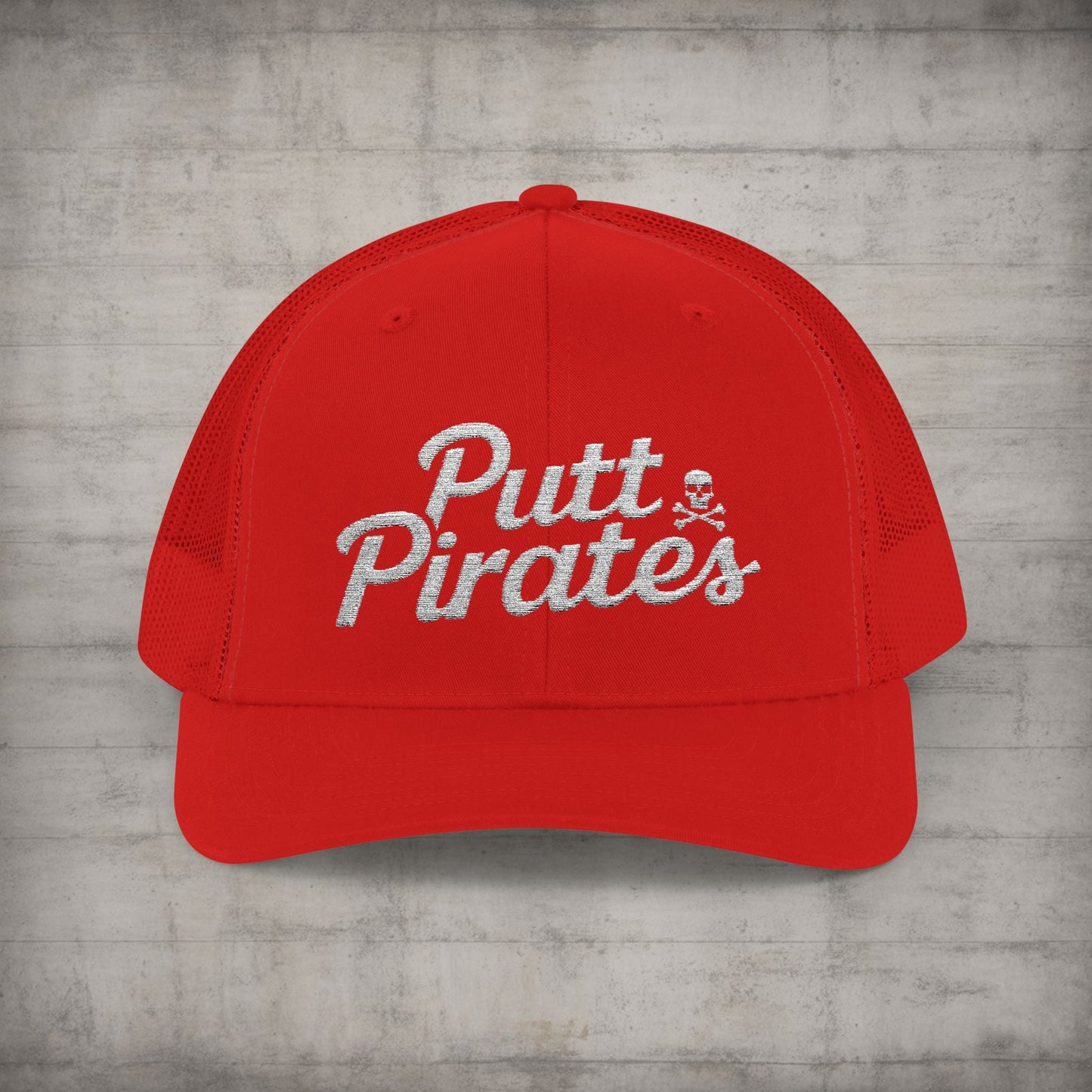 Hats - Putt Pirates Hat MANY COLORS | Embroidered Cap | Funny | Retro & Vintage from Crypto Zoo Tees