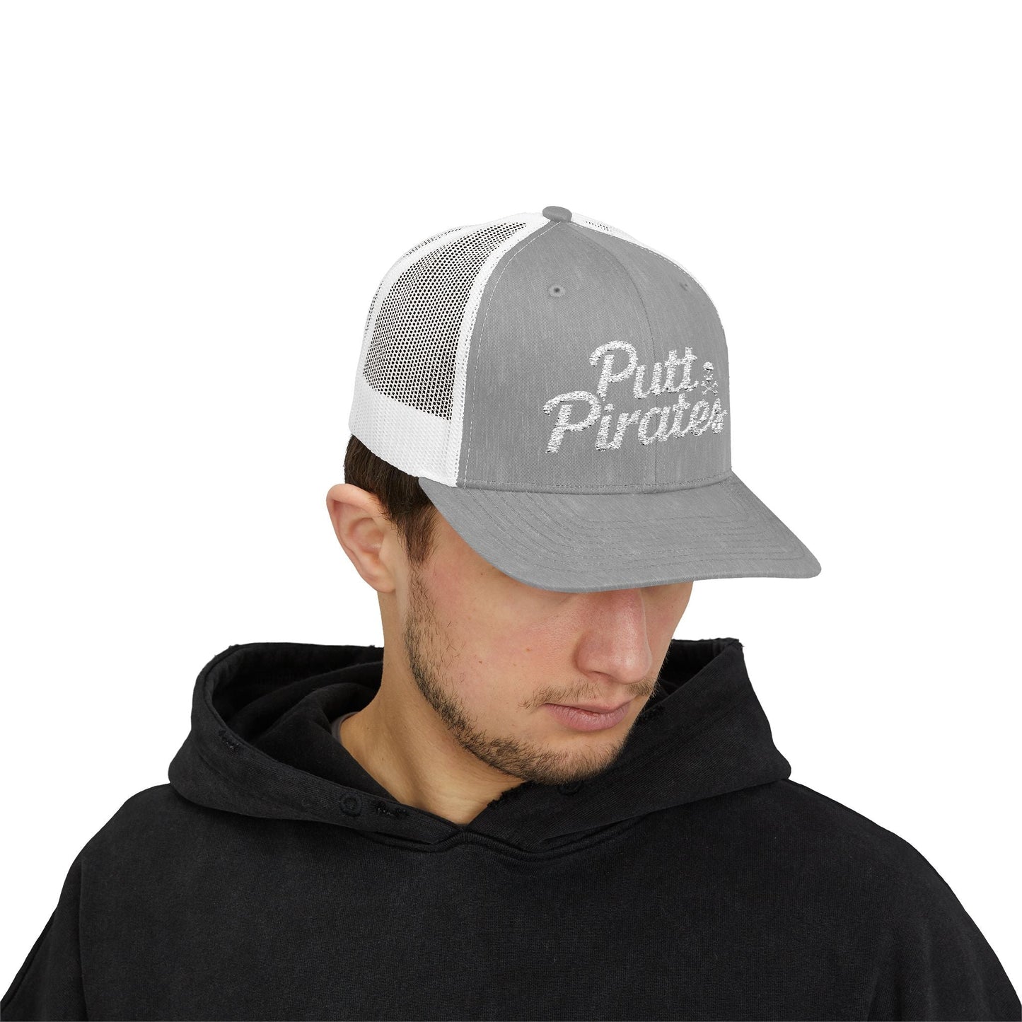 Hats - Putt Pirates Hat MANY COLORS | Embroidered Cap | Funny | Retro & Vintage from Crypto Zoo Tees