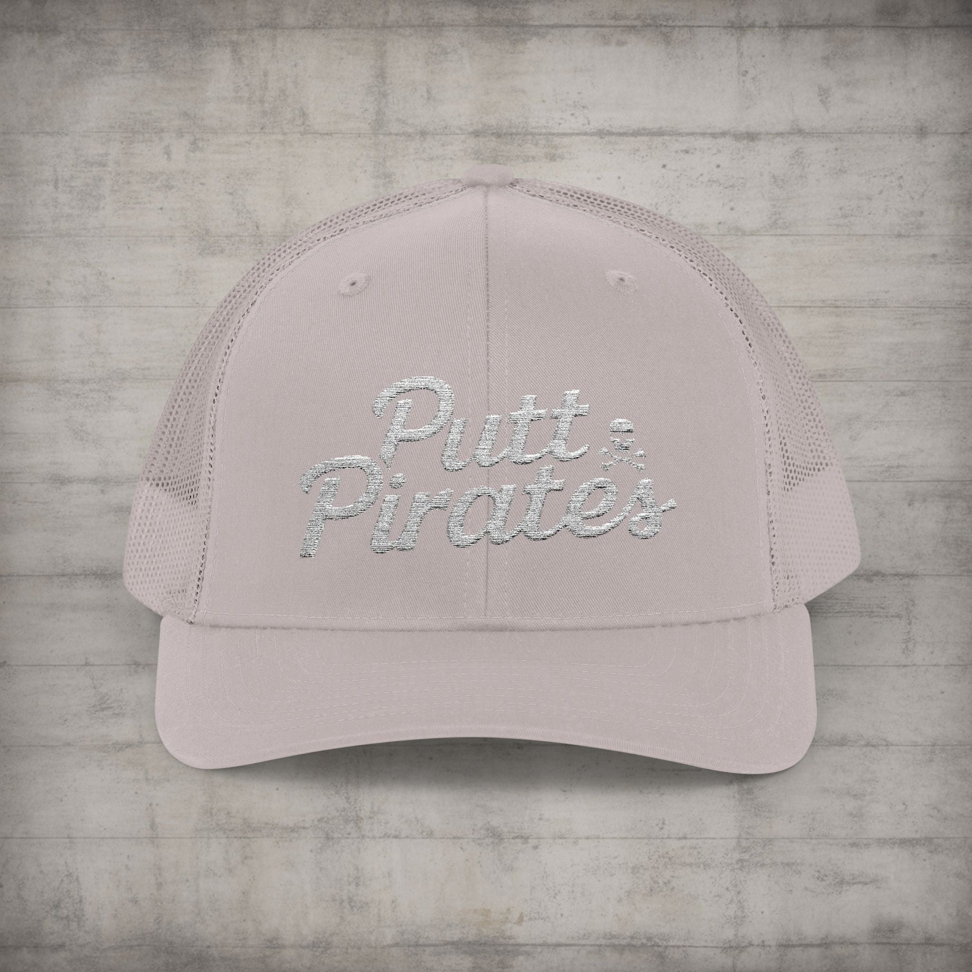 Hats - Putt Pirates Hat MANY COLORS | Embroidered Cap | Funny | Retro & Vintage from Crypto Zoo Tees