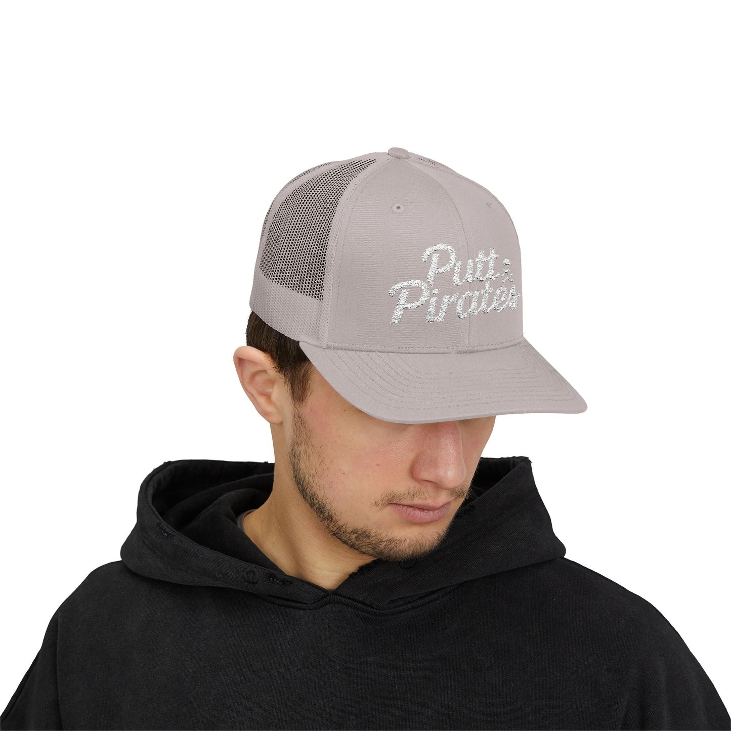 Hats - Putt Pirates Hat MANY COLORS | Embroidered Cap | Funny | Retro & Vintage from Crypto Zoo Tees