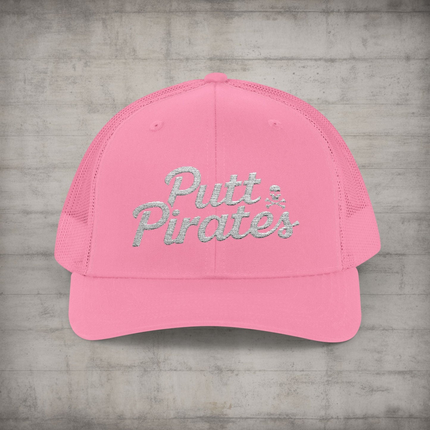 Hats - Putt Pirates Hat MANY COLORS | Embroidered Cap | Funny | Retro & Vintage from Crypto Zoo Tees