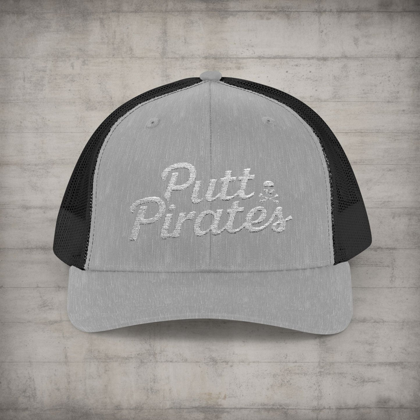 Hats - Putt Pirates Hat MANY COLORS | Embroidered Cap | Funny | Retro & Vintage from Crypto Zoo Tees