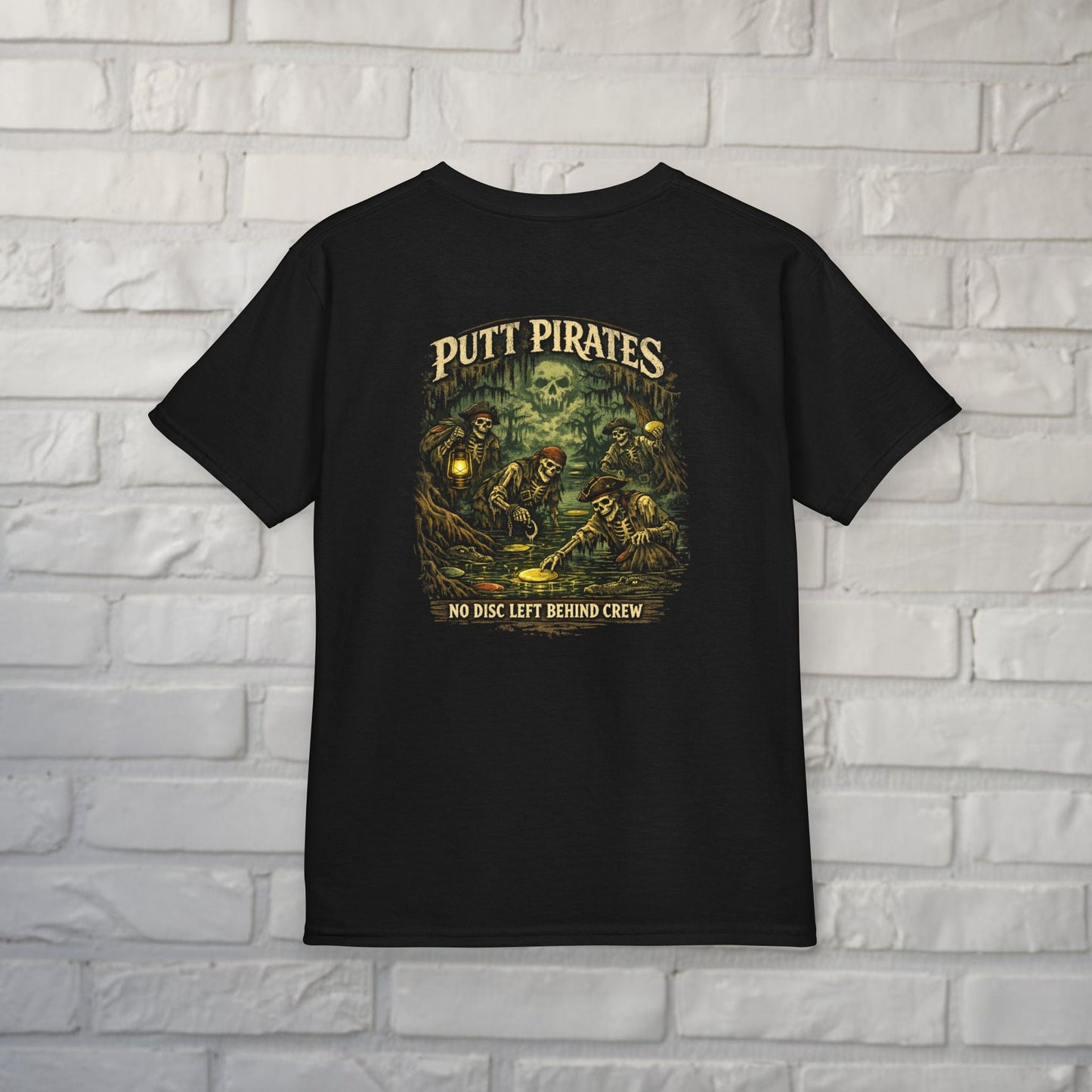 Kids clothes - Putt Pirates - No Disc Left Behind - Kids Tee CUSTOM from SHIRT MONSTERS