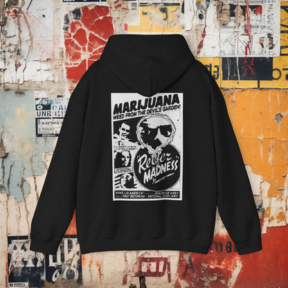 Hoodie - Reefer Madness 2 sided | Hoodie | Hooded Sweatshirt from Crypto Zoo Tees