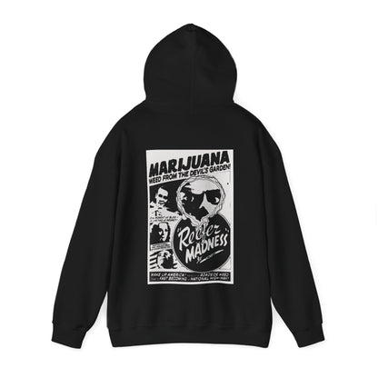 Hoodie - Reefer Madness 2 sided | Hoodie | Hooded Sweatshirt from Crypto Zoo Tees