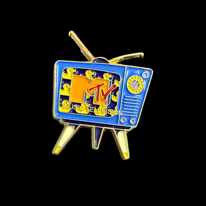  - Retro MTV Pinback Button | Pinback Button | Retro & Vintage | Music from Crypto Zoo Tees