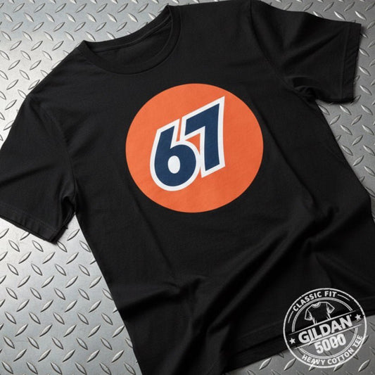 T-Shirt - Six Seven Meme Shirt | Unisex Heavy Cotton - Gildan 5000 | Funny, Retro & Vintage | Punk from Crypto Zoo Tees